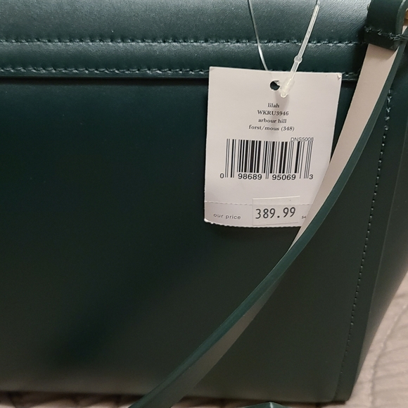 Kate Spade bag (deep green/new/with tags) - Picture 5 of 6